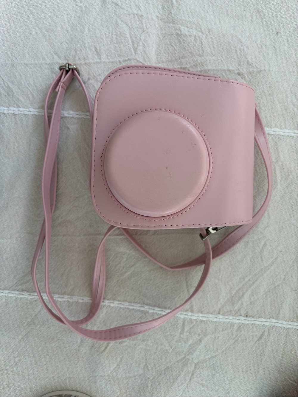 Pink instax Crossbody Polaroid Camera Bag